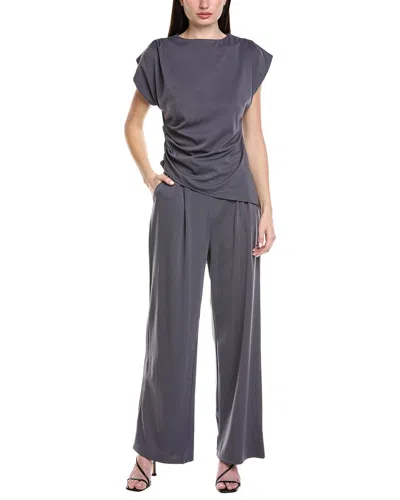 Hl Affair 2pc Top & Pant Set In Gray