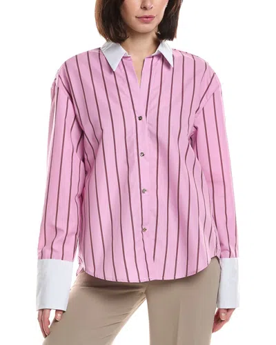 Hl Affair Long Sleeve Shirt In Pink