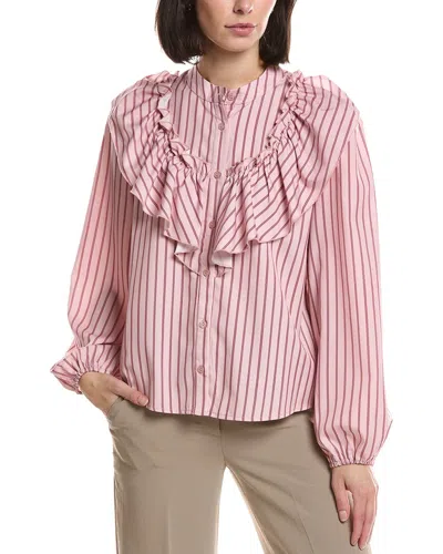 Hl Affair Long Sleeve Top In Pink