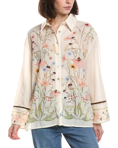 Hl Affair Long Sleeve Top In Neutral