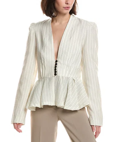 Hl Affair Long Sleeve Top In White
