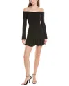 Hl Affair Mini Dress In Black