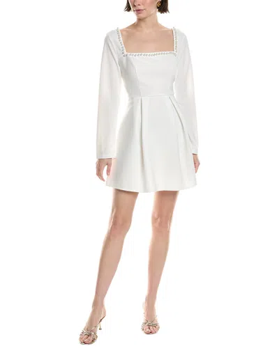 Hl Affair Mini Dress In White