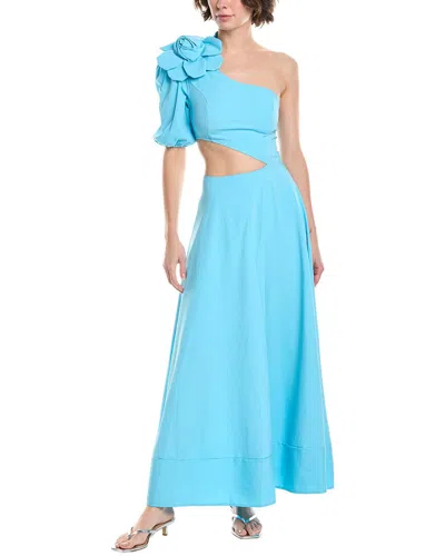 Hl Affair One-shoulder Maxi Dress