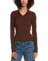 Hl Affair Polo Sweater In Brown