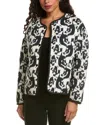 Hl Affair Quilted Coat In Black