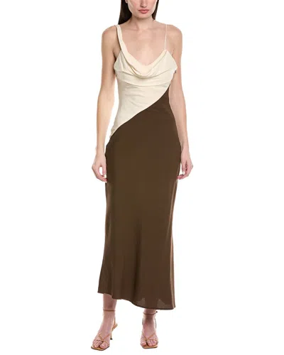 Hl Affair Sleeveless Maxi Dress In Black