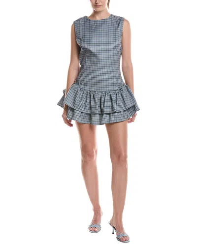 Hl Affair Sleeveless Mini Dress In Multi