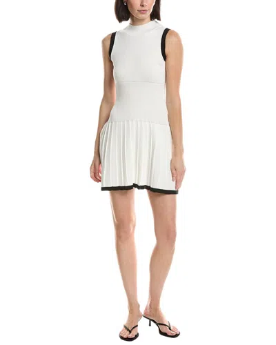 Hl Affair Sleeveless Mini Dress In White