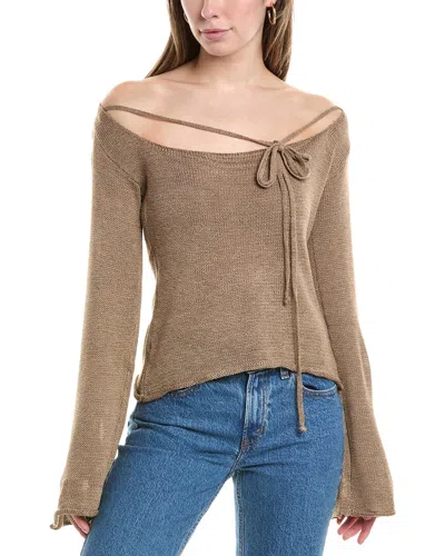 Hl Affair Top In Brown