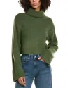 Hl Affair Turtleneck Sweater In Green