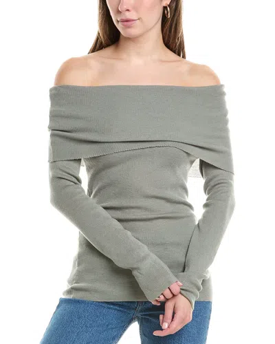 Hl Affair Wool-blend Sweater In Green