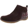 HÄLSA ALTHEA WOMENS ZIPPER SUEDE BOOTIES