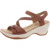 Hälsa Clara Womens Adjustable Leather Slingback Sandals