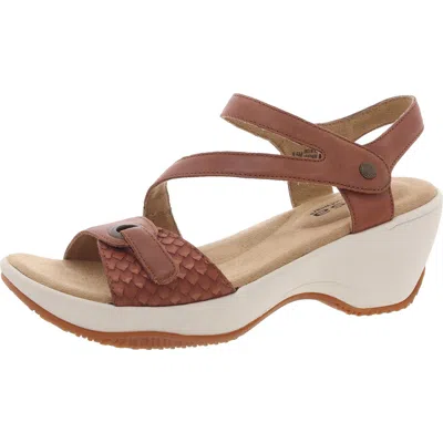 Hälsa Clara Womens Adjustable Leather Slingback Sandals