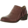 Hälsa Michelle Womens Comfort Insole Leather Ankle Boots In Multi