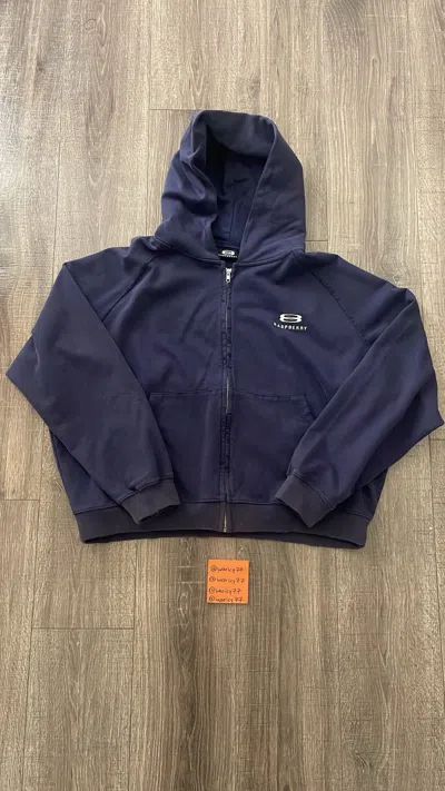 Pre-owned Hmdd X The Gv Gallery Gv Gallery Tank Zip Up In Blue