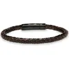 Hmy Jewelry Braided Leather Bracelet