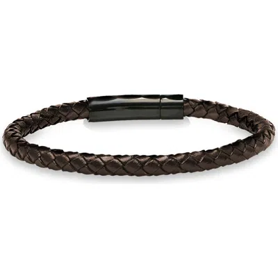 Hmy Jewelry Braided Leather Bracelet