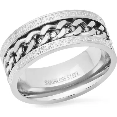 Hmy Jewelry Chain Ring In Silver