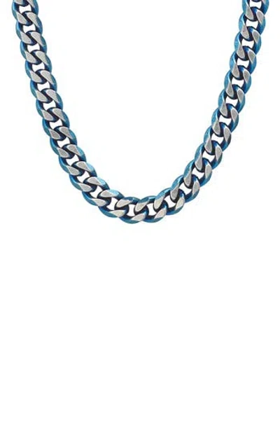 Hmy Jewelry Stainless Steel Cuban Link Necklace In Metallic