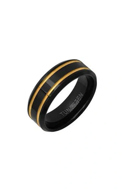 Hmy Jewelry Two-tone Band Ring In Multi