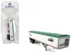 Ho Logistics Replicas Covered Grain Trailer White With Green Tarp "sunglo - Cargill" 1/87 (ho) Plastic Model Car