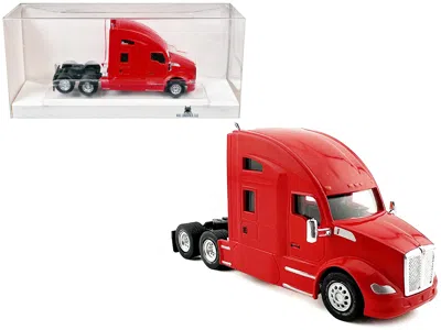 Ho Logistics Replicas Kenworth T680 Sleeper Cab Red 1/87 (ho) Plastic Model Car By Ho Logistics