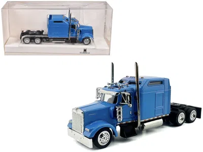 Ho Logistics Replicas Kenworth W900l Truck Tractor With Sleeper Cab Baby Blue 1/87 (ho) Scale Plastic Model Car By Ho Logi
