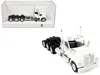 Ho Logistics Replicas Kenworth W990 3-axel Day Cab White 1/87 (ho) Plastic Model Car By Ho Logistics