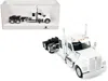 Ho Logistics Replicas Kenworth W990 With Flat Top Sleeper Cab White 1/87 (ho) Plastic Model Car By Ho
