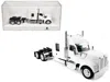 Ho Logistics Replicas Kenworth W990 With Stand Up Sleeper Cab White 1/87 (ho) Plastic Model Car By Ho