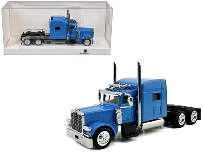 Ho Logistics Replicas Peterbilt 389 Truck Tractor With Sleeper Cab Baby Blue 1/87 (ho) Scale Plastic Model Car By Ho Logis
