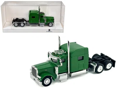 Ho Logistics Replicas Peterbilt 389 Truck Tractor With Sleeper Cab Green 1/87 (ho) Scale Plastic Model Car By Ho Logistics