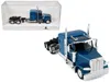 Ho Logistics Replicas Peterbilt 589 Truck With 72 Inch Sleeper Blue Metallic 1/87 (ho) Plastic Model Car By