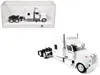 Ho Logistics Replicas Peterbilt 589 With Stand Up Sleeper Cab White 1/87 (ho) Plastic Model Car By Ho
