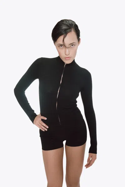 Ho24 Soft Booty Short In Black