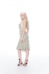 Ho24 Karina Dress In Butter Polka Dot