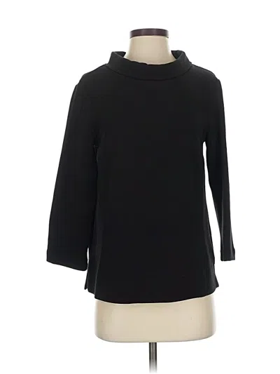 Pre-owned Hobbs London 3/4 Sleeve Top Black Cowl Neck Tops