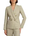 Hobbs London Alessia Linen Jacket In Neutral