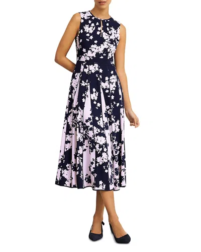 Hobbs London Angelica Dress In Midngiht Pink