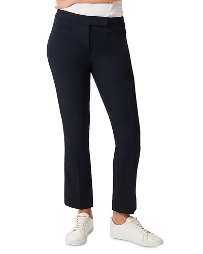 Hobbs London Annie Slim Leg Pants In Navy