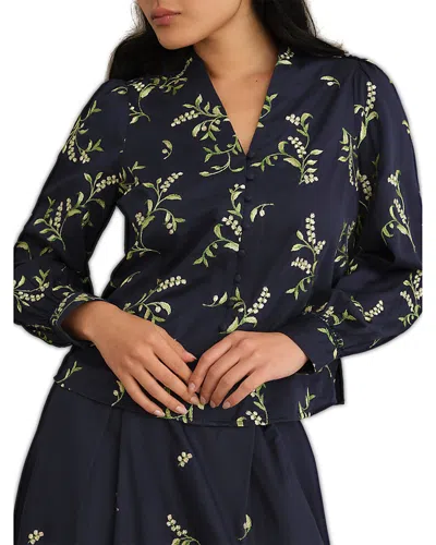 Hobbs London Annie Top In Blue