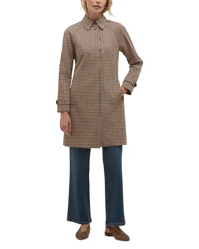 Hobbs London Ariana Trench Coat In Multi