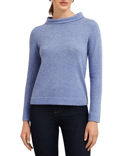 Hobbs London Audrey Jumper In Blue Marl