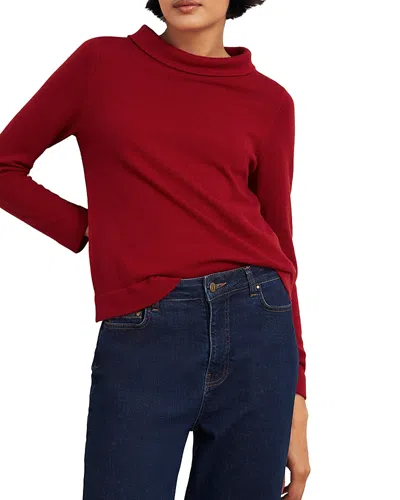 Hobbs London Audrey Jumper In Pomegranat