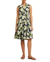 Hobbs London Bea Dress In Navy Multi