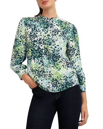 Hobbs London Beatrix Blouse In Ivory Multi