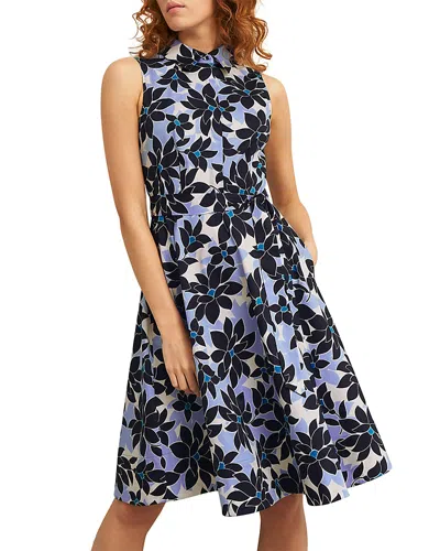 Hobbs London Beki Floral Print Shirtdress In Multi