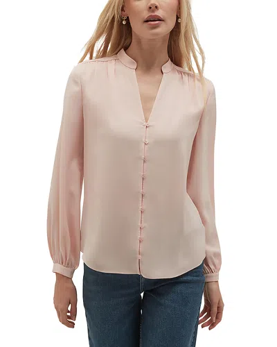 Hobbs London Blair Blouse In Pink